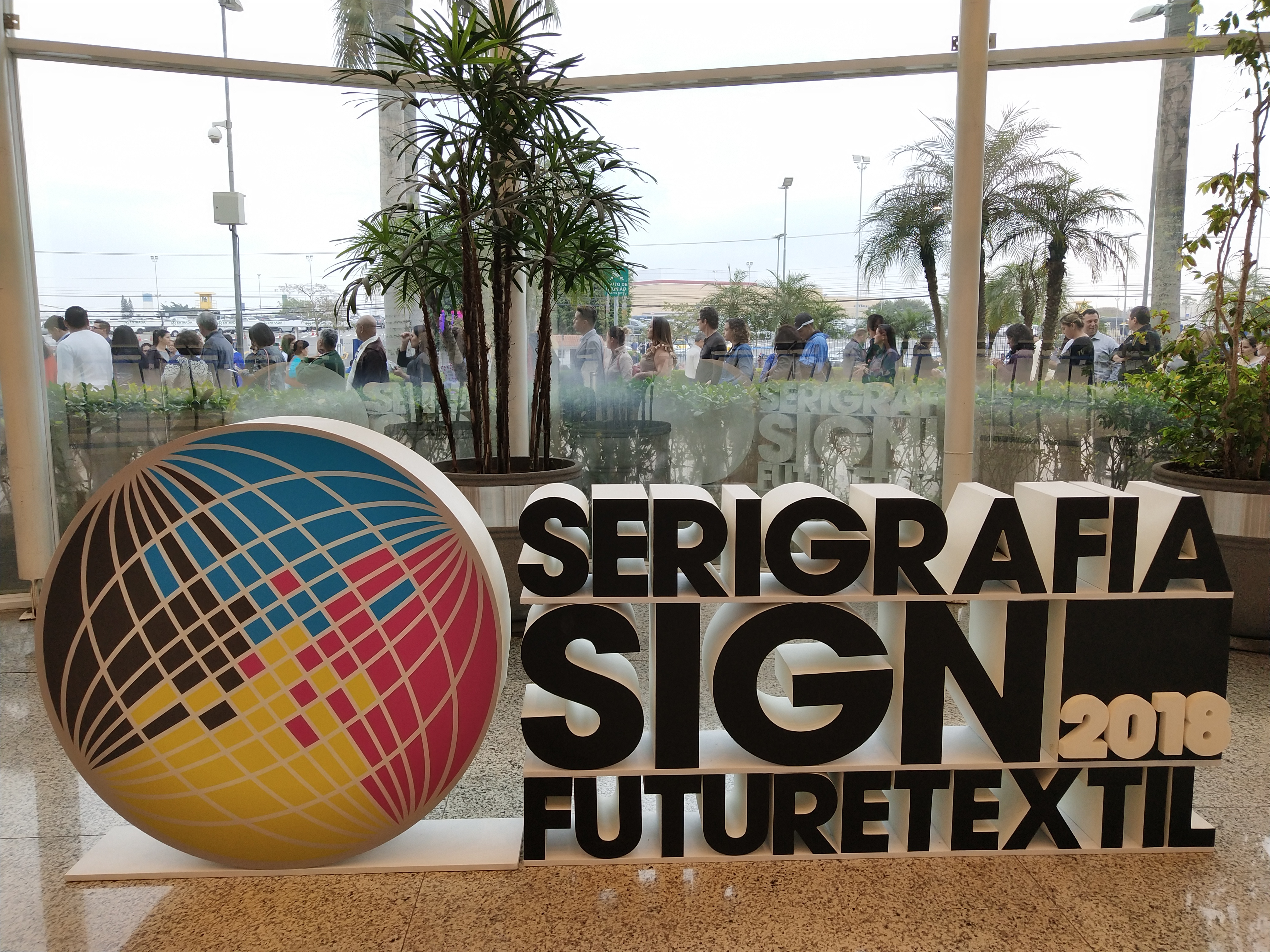 Serigrafia Sign Future TEXTIL 2018 in Brazil
