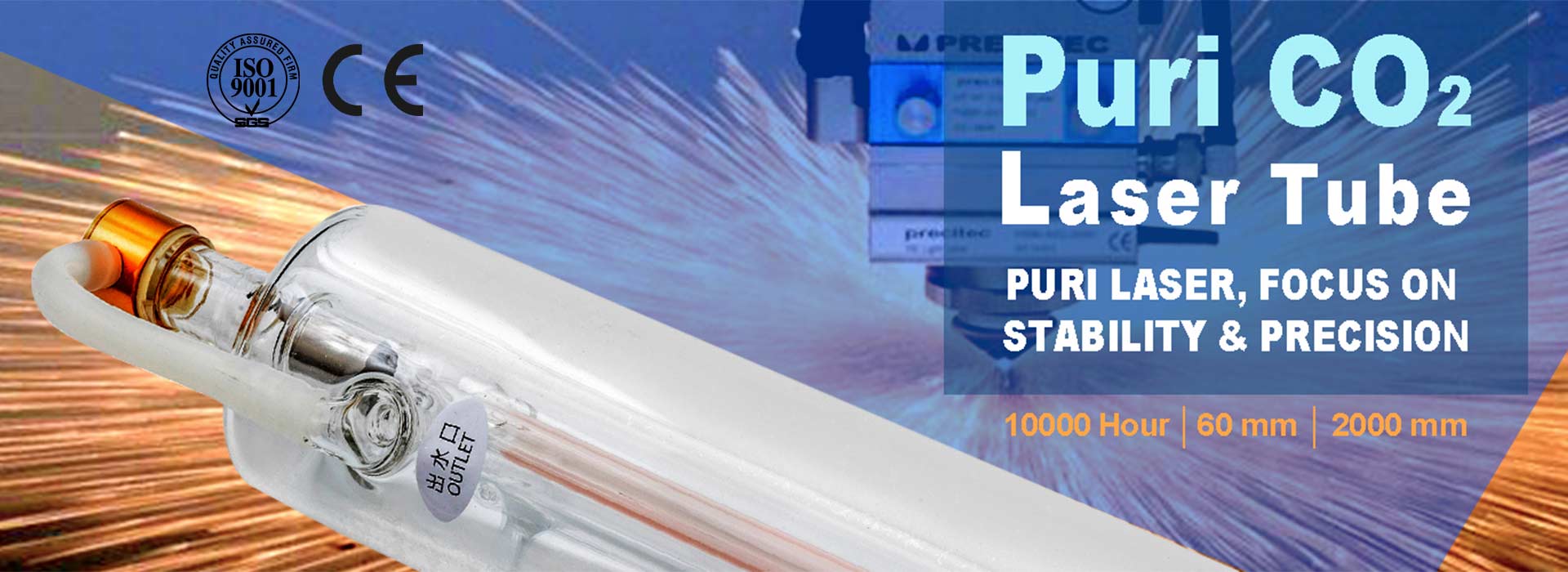 PURI LASER, FOCUS ON STABILITY & PRECISION 1110-2