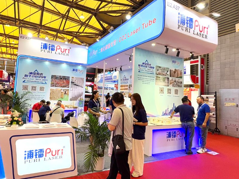 Puri Laser at SIGN CHINA 2025 — High-Performance CO₂ Laser Tubes on Display