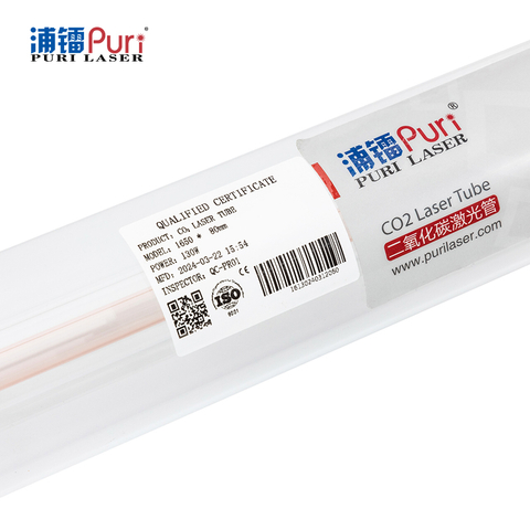 High Technology Laser Tube130W 150W and 180W CO2 carbon dioxide Laser Glass Tube for laser engraving machine