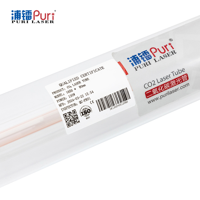 High Technology Laser Tube130W 150W and 180W CO2 carbon dioxide Laser Glass Tube for laser engraving machine