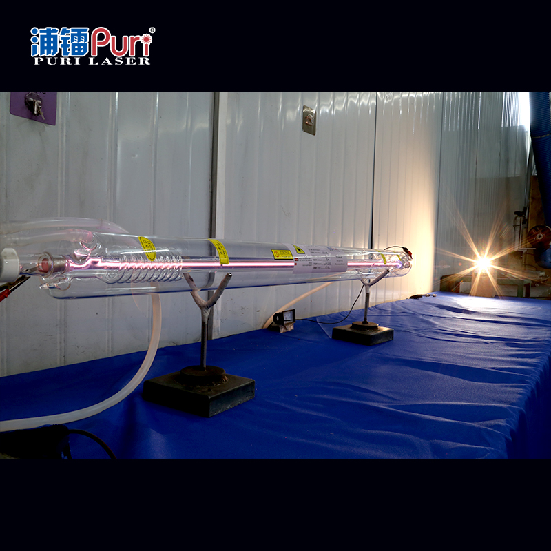 Hot Sale 80W CO2 Laser Tube for CO2 Laser Carving Engraving Machine CO2 machine laser tube with Power Supply